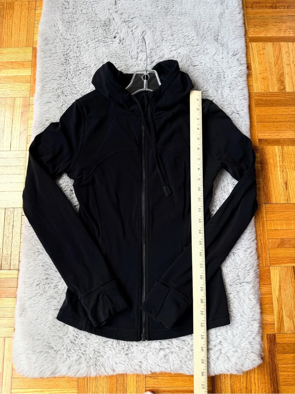LULULEMON Women's Black Hooded Zip-Up Jacket